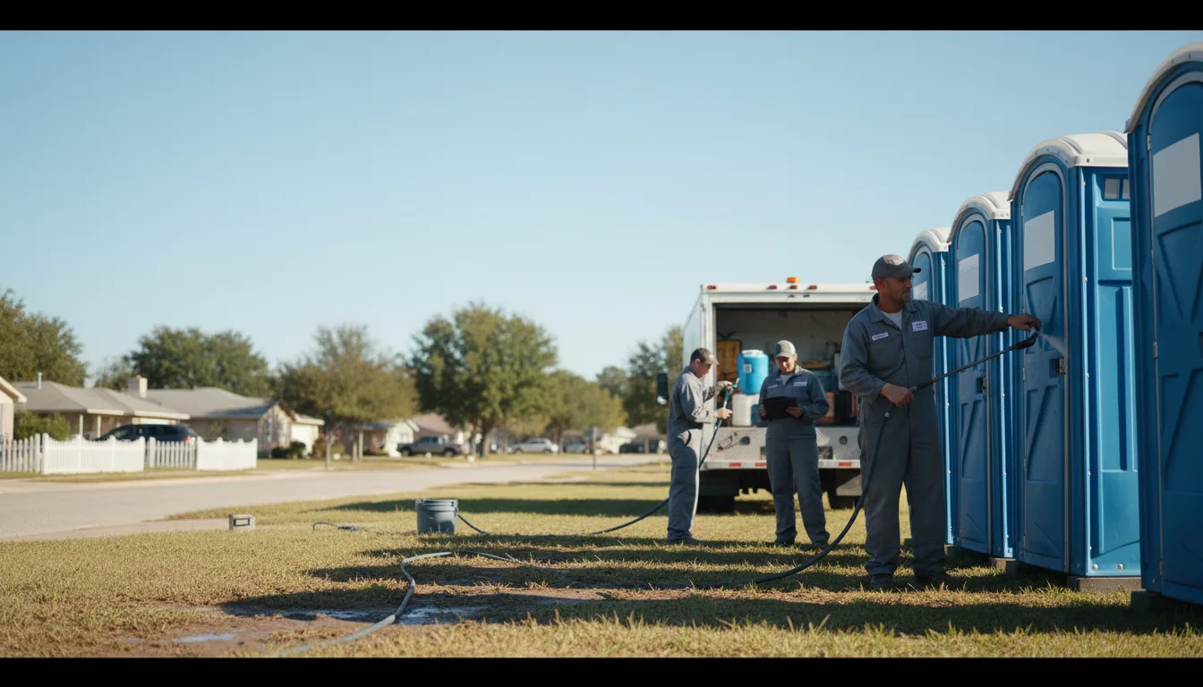 Long-Term Portable Toilet Rental in Nesmith, SC near me